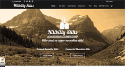 Desktop Screenshot of hillbillystills.com